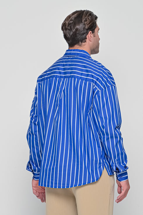 STRIPED OVERSIZED SHIRT